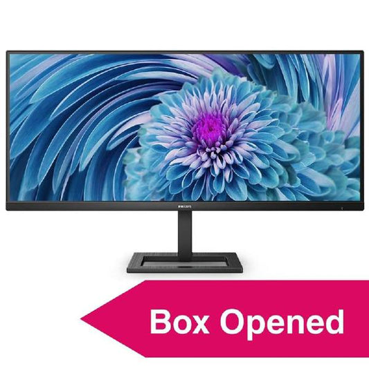 Philips 346E2LAE 34&quot; 21:9, Ultrawide QHD 3440x1440 VA Home Monitor, 1ms, 100Hz, HDMI , DP, 65W USB-C/PD, FreeSync Multiview,***BOX DAMAGED***