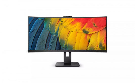 Philips 34B1U5600CH 34&quot; 21:9, Ultrawide QHD 3440x1440 VA Business Curved Monitor, HDMI,DP,100W USB-C/PD,Docking, RJ45,USBHub, 5MP Webcam, 4YR Warranty