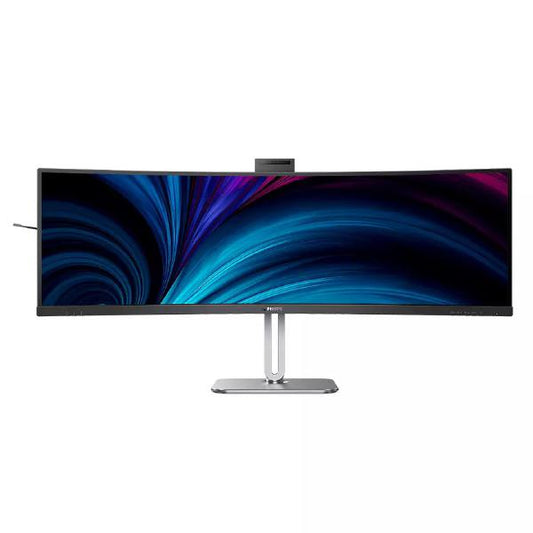 Philips 49B2U5900CH 49&quot; 32:9, Dual QHD 5120 x 1440 SuperWide Curved with USB-C Monitor, 4ms, 75hz, 2xHDMI 2.0, 1xDP, USB-C, RJ45, Webcam, 4YR Warranty