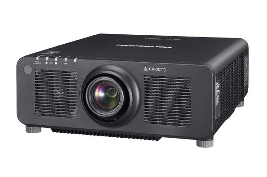 Panasonic PT-RZ790 WUXGA DLP Laser Projector. 1920x1200 Resolution, 7000 Lumens, 10,000:1 Contrast, Standard Lens Included, 5 Year Warranty, Black