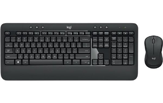 Logitech Wireless Keyboard &amp; Mouse Combo, MK540, Black, USB Receiver, (combo powered by 3x AA, included) Limited Stock