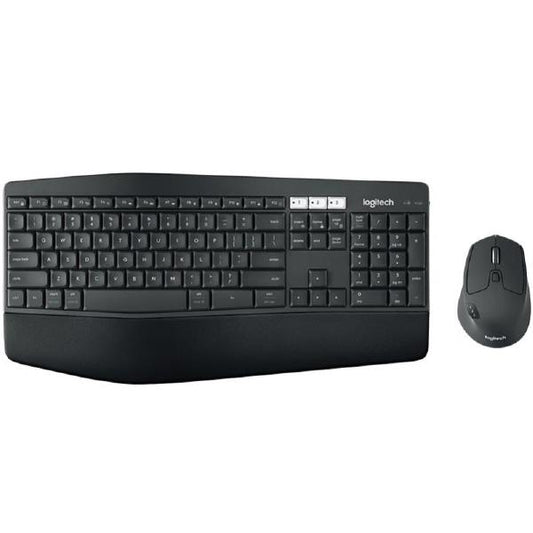 Logitech Wireless Keyboard &amp; Mouse Combo, MK850 Desktop, Black, USB Receiver and Bluetooth (Powered by 2+1 xAAA) - 1 Year Warranty