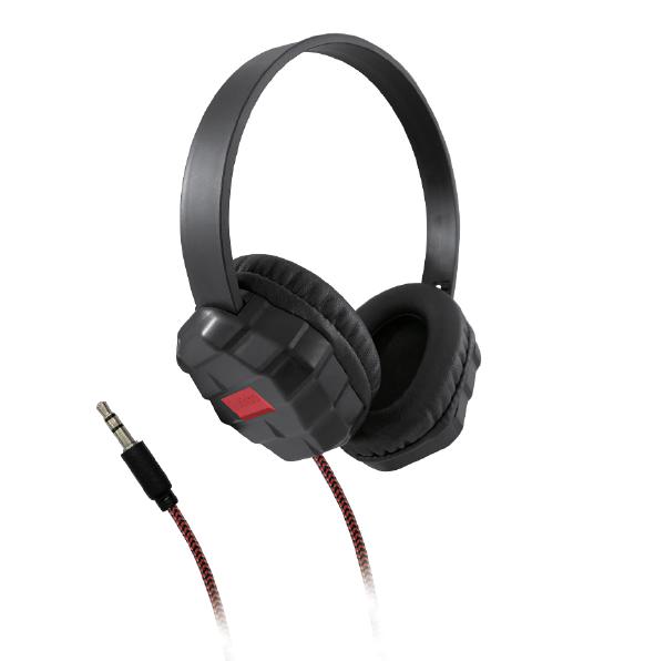 Shintaro Rugged Kids AUX Headsets for Smartphones, Tablets &amp; PC - Twistable Headband, Durable, Adjustable, 40mm Driver, 1.5M Lead