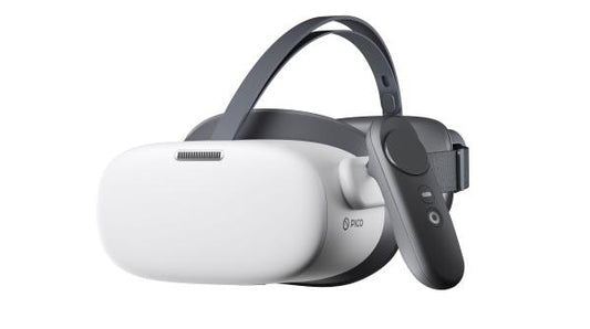 Pico G3 3Dof Enterprise-Grade All-in-One VR Headset, 6GB RAM, 128GB Storage, Powered by Qualcomm XR2 (For Business Use Only)