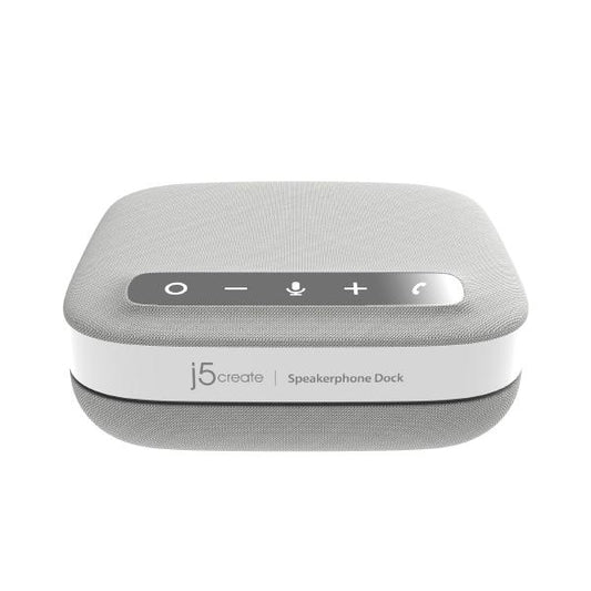 J5create JCDS335 USB-C 4K Speakerphone Dock (USB-C 3.2 Gen 2, USB-A 3.2 Gen 2, RJ45 Gigabit Ethernet &amp; HDMI)