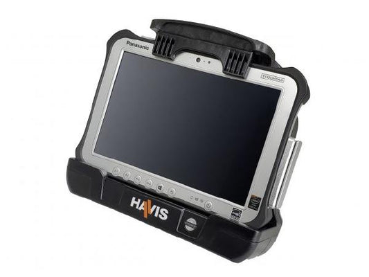 Havis Vehicle Docking Station For Panasonic TOUGHBOOK FZ-G2 Tablet With Advanced Port Replication &amp; Dual Pass-Thru Antenna Conn's Std&amp;Slim CG compat