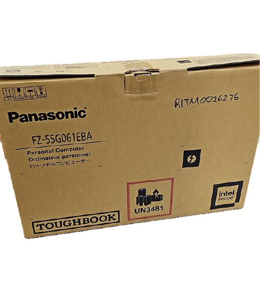 Panasonic Toughbook 55 Mk3 i5-1345U, 16GB, 512GB SSD Opal, 14&quot; HD Std Bright, Wifi, NonBacklit KBD, W11P, Bios displays 280 hours of operating use.