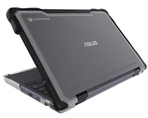 Gumdrop SlimTech ASUS CR1100 Chromebook case - Designed for: ASUS Chromebook Flip CR1 (CR1100), ASUS Chromebook CR1 (CR1100) (2-IN-1 AND CLAMSHELL)