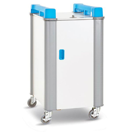 LapCabby 10 Vertical | 10-Device Mobile AC Charging Trolley for Laptops &amp; Chromebooks up to 17&quot; - Vertical