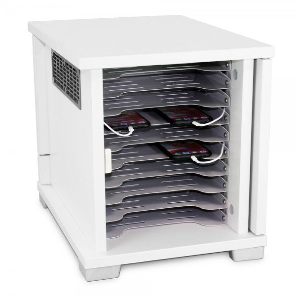LapCabby Lyte 20 Single Door |  20-Devices screen size smartphones, mobile phones and handheld USB devices up to 7&quot; - Horizontal