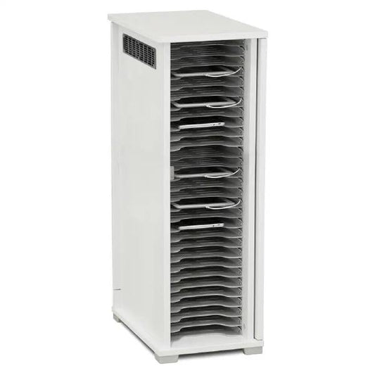 LapCabby Lyte 30 Single Door | 30-Handheld Tablets &amp; USB Devices up to 11&quot; USB-C - Horizontal