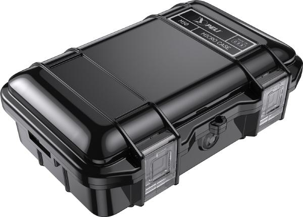 Pelican M50 Waterproof Hard Micro Black Case with Black Liner