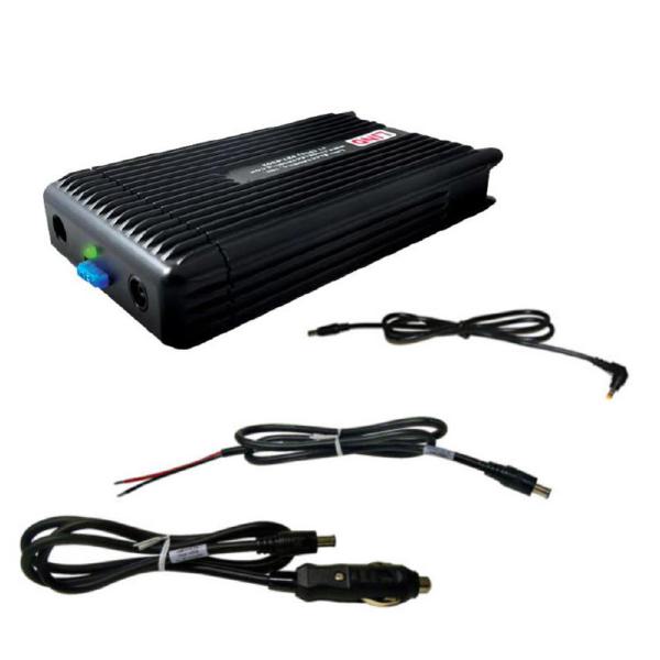 Lind PA1580-1801 DC/DC Power Adapter - Car Charger for Panasonic Toughbook,120W, 12 - 32V, include Cig input &amp; Bare wire