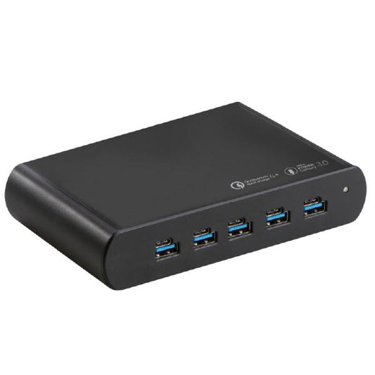 Shintaro 150W 5-Port GaN Charger USB-C &amp; USB-A Multi Port Fast Charger for Laptops, Smartphones, Tablets - Power Sharing Optimisation