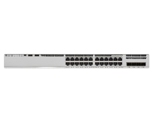 Cisco Catalyst 9200L, 24-Port Managed Switch with 24 Gigabit Ethernet PoE+ and 4 SFP+, 370W Power Budget Ports, Network Advantage