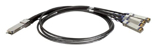 D-Link DEM-CB100QXS-4XS QSFP+ to 4x 10G SFP+ Direct Attach Cable (1 Metre)