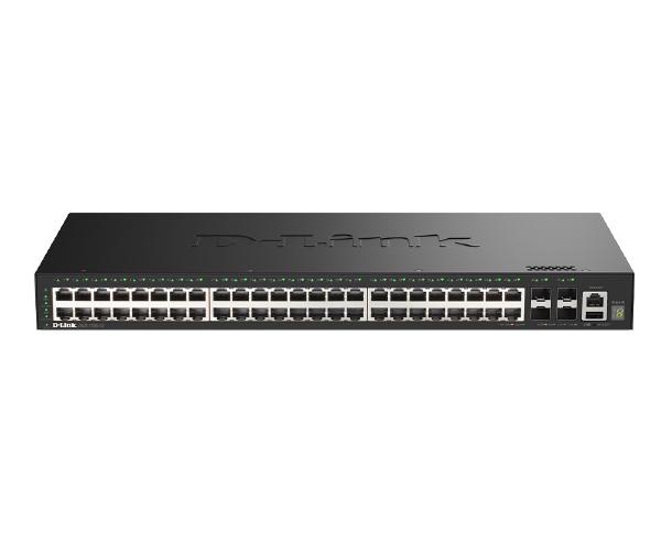 D-Link DGS-1530-52, 52-Port Stackable Smart Switch with 48 (1G) and 4 (10G) SFP+ Ports