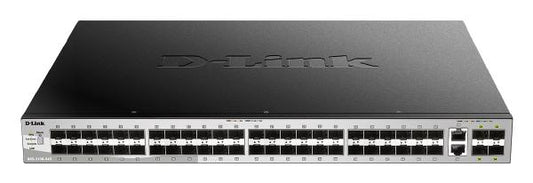 D-Link DGS-3130, 54-Port Stackable Managed Switch with 48 SFP, 2 (10G) BASE-T and 4 (10G) SFP+ Ports