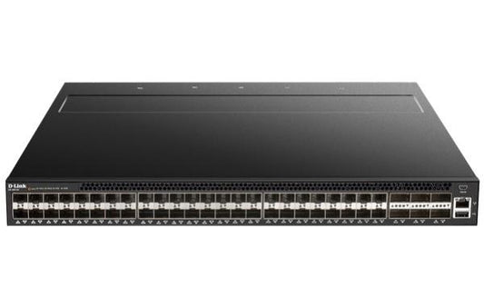 D-Link DXS-5000, 54-Port Data Center Switch with 48 (10G) SFP+, 6 (40G) QSFP+ and 1 USB 2.0 Port
