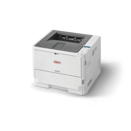 OKI B512dn Mono A4 PCL 530 Sheet 45ppm Duplex Network Printer - BUY 2 GET 1 FREE!