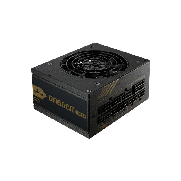 FSP Dagger PRO 850w Premium Power Supply, SFX Formfactor, 80+ Gold Certified, Fully Modular Cabling, ATX 3.0 &amp; PCIe 5.0 Ready, Black Colour