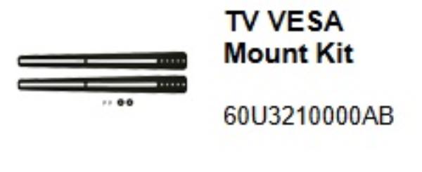 AVer VB-series Video Bar TV VESA Mount Kit. Suits VB342Pro / VB342+ / VB350.