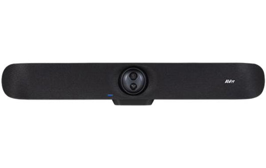 AVer VB350 4K Dual Lens PTZ Conferencing System for Medium &amp; Large Rooms. Hybrid 18X Zoom,14 Element Beamforming Mic, Auto Framing, Acoustic Barrier.