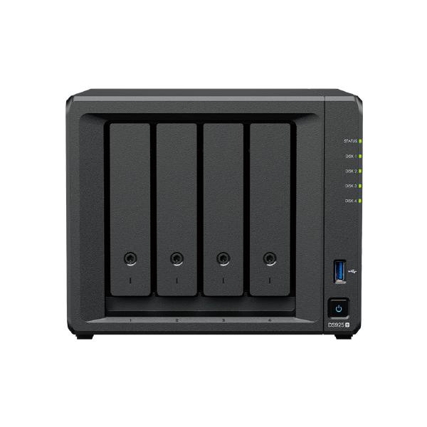 Synology DiskStation DS925+ 4-Bay 3.5&quot; Diskless, AMD Quad Core CPU, 4GB RAM, 2x 2.5GbE, 2 x USB3.2, 1 x Expansion port, 3 Year Wty SYN HDD ONLY