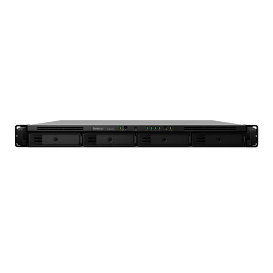 Synology RackStation RS822RP+ 4-Bay 3.5&quot; Diskless 4xGbE NAS (1U Rack), AMD Ryzen V1500B quad-core, 2GB RAM, 2xUSB3.2, 1 Expansion Port, 3 Year Wty
