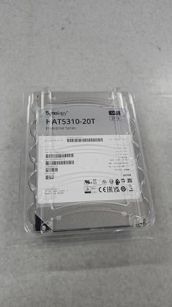 Box opened Synology -Enterprise Storage for Synology systems,3.5&quot; SATA Hard drive,HAT5310,20TB, 5 yr Wty
