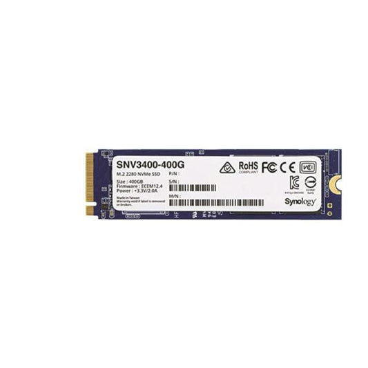 Synology SNV3000 - M.2 NVMe SSD - 5 year Limited Warranty - Form factor - M.2 2280 - 400GB Check Compatible models