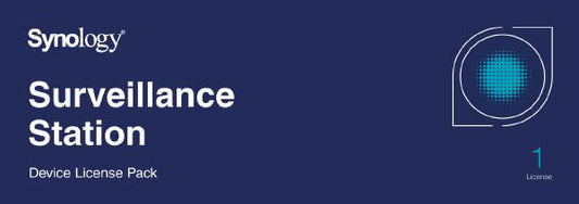 Synology Surveillance Device License Pack For Synology NAS - 1 Additional License  (Physical Product)