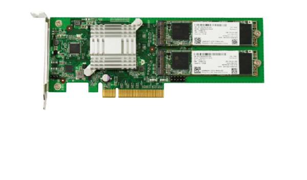 Synology M2D18 Adapter Card supporting M.2 SATA SSD / NVMe in selected Synology NAS Models - Check Compatbility