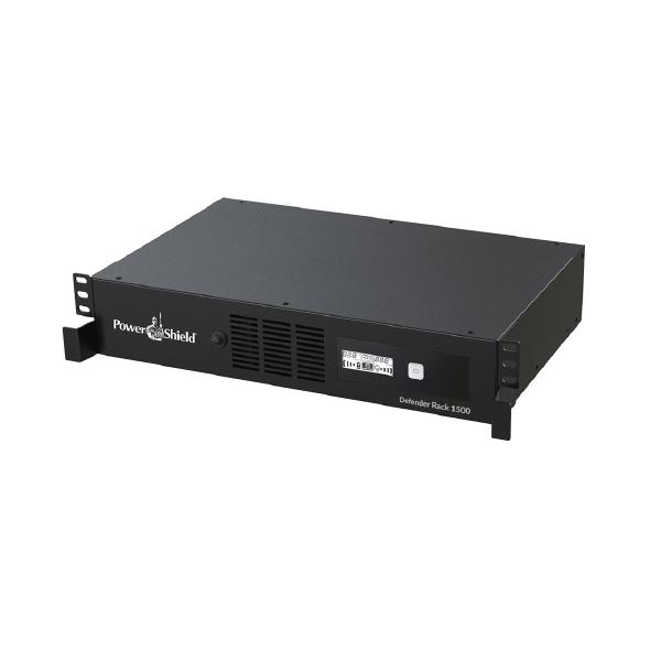 PowerShield Defender RackMount 1500VA / 900W Line Interactive with AVR, Simulated Sine Wave Rackmount UPS