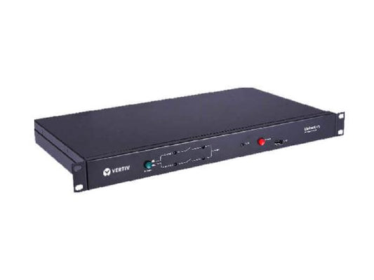 Vertiv Liebert LTS Automatic Transfer Switch, 230V, 32A, 4x IEC 60320 C13, 4x C19, Hardwired, 1U Rack-Mountable