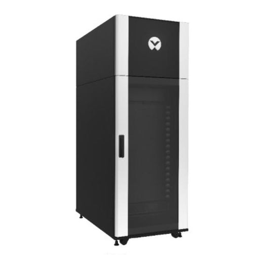 Vertiv SmartCabinet SC2-M | 17U Useable IT, 1650H, 600W 1000D, 1.5kW Cooling with Integrated Condenser, Power Management Unit, UPS EXCLUDED