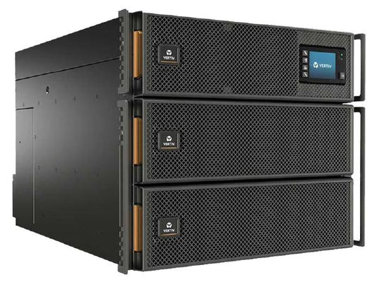 Vertiv Liebert GXT5 16KIRT9UXLN, 16000VA 16000W 230V, Double Conversion, 1.0 PF, 9U Rack/Tower, Single Phase, Rail Kit + RDU101 included, POD OPTIONAL
