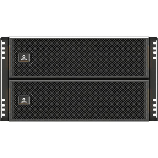 Vertiv Liebert Lead Acid Battery Cabinet, 12V, 6U, Compatible with for GXT5 16kVA and 20kVA UPS, Valve-regulated, Non spillable, Rail Kit included