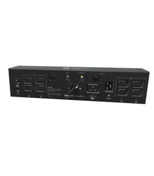 Vertiv Liebert MP2-220K Micropod Maintenance Bypass for GXE3 &amp; GXT5-2000IRT2UXL, 8x IEC 60320 C13,