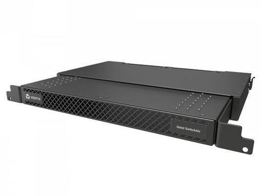 Vertiv SA1-01002L, Geist SwitchAir Passive 1U Airflow Management Device for Switches with Rear Air Intake