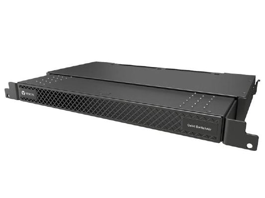 Vertiv SwitchAir Passive 1U airflow management device for switches with rear air intake (non-port side). Adjusts from 5.75in to 8.5in / 146.0mm to 215