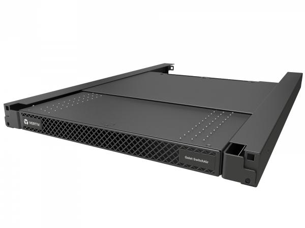 Vertiv SA1-01002XLNB, Geist SwitchAir Passive 1U Airflow Management Device for Switches with Rear Air Intake