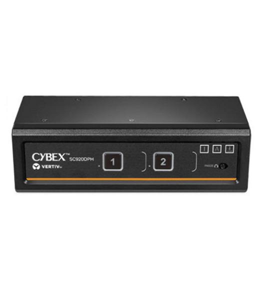 Vertiv Cybex SC920DPH-400 Universal DP/H Secure KVM Switch 2 Port