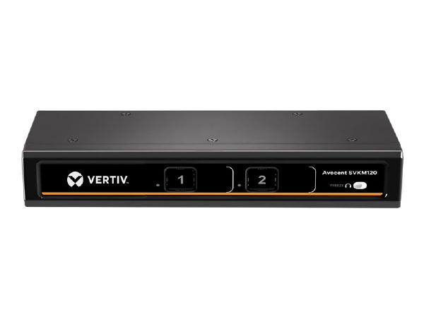 Vertiv Avocent 2-Port Standard KM, USA DC Power Supply - NO POWER SUPPLY