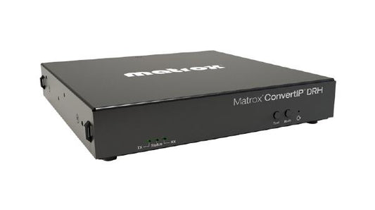 Matrox ConvertIP DRH SMPTE 2110 and IPMX to HDMI Encoder/Decoder. 3 YR WTY