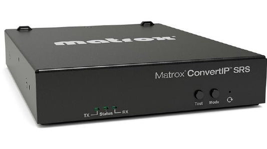 Matrox ConvertIP SRS SMPTE 2110 and IPMX to SDI Transmitter/Receiver. 3 YR WTY