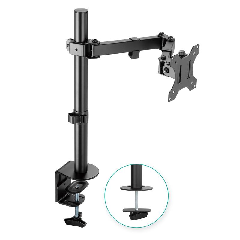 mbeatÂ® activiva ErgoLife Single Monitor Screen Double Joint Monitor Arm Fit Screen Screen:13''- 32'' Detachable VESA Net Weight3kg
