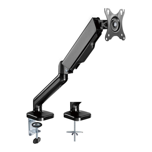 mbeatÂ® activiva ErgoLife Single Monitor Screen Steel Gas Spring Monitor Arm Fit Screen Screen:17' - 32' Two Mounting Options Net Weight11.5kg'