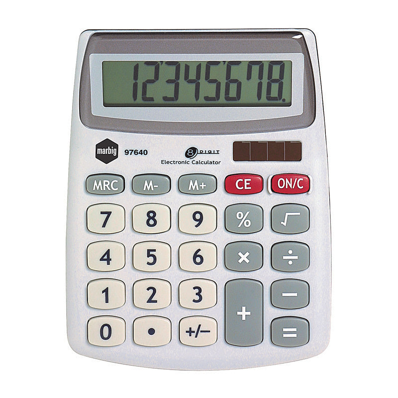 Mbg Calculator Desktop 8 Digit