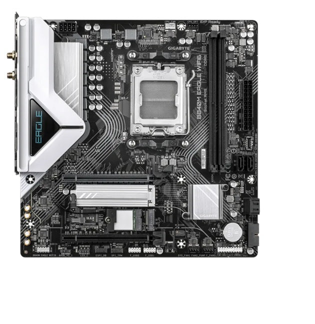 Gigabyte B840M EAGLE ,AMD AM5 B840 Ryzen 7000/8000/9000, 2xDDR5 128GB EXPO/XMP